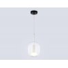 Стеклянный подвесной светильник High Light LH11121 прозрачный Ambrella