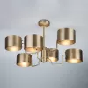 Потолочная люстра Pallada 293/6  античная бронза коричневая цилиндр Bogate's