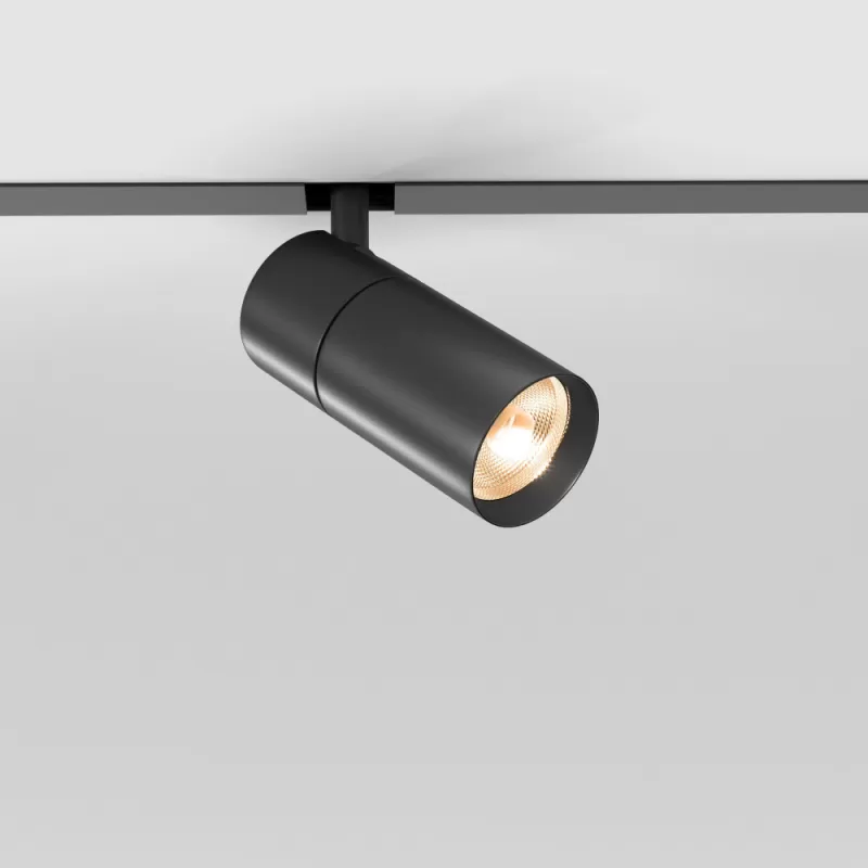 Трековый светильник Slim Magnetic 85011/01 цилиндр черный Elektrostandard Трековый светильник Slim Magnetic 85011/01 цилиндр черный Elektrostandard