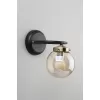 Стеклянное бра Sorrento OML-94001-01 прозрачное форма шар Omnilux Стеклянное бра Sorrento OML-94001-01 прозрачное форма шар Omnilux