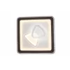 Стеклянный потолочный светильник Led LED LAMPS 81096 белый Natali Kovaltseva
