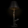 Интерьерная настольная лампа Arsenal 10136/B Dark grey цвет золото конус Loft It