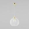 Стеклянный подвесной светильник Cubus 2742 Cubus форма шар прозрачный TK Lighting