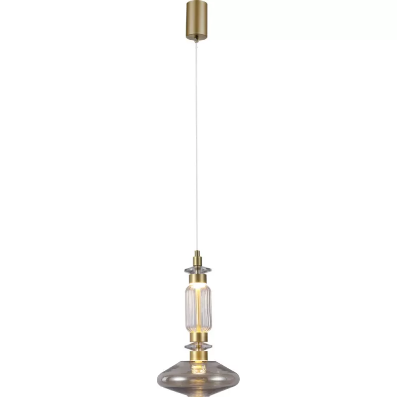 Стеклянный подвесной светильник Veneto 4239-1P прозрачный Favourite Стеклянный подвесной светильник Veneto 4239-1P прозрачный Favourite