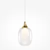 Стеклянный подвесной светильник Aura MOD016PL-01BS1 прозрачный Maytoni