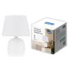 Интерьерная настольная лампа  UML-B304 E14 WHITE конус белый Uniel