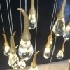 Стеклянный подвесной светильник Seed OMG07287-5 gold прозрачный DeLight Collection