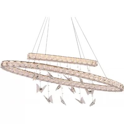 Подвесной светильник 8120 8120/120 oval chrome Newport