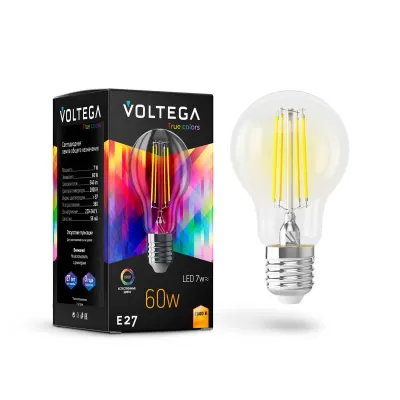 Лампочка светодиодная General purpose bulb E27 7W High CRI 7154 Voltega