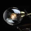 Стеклянная потолочная люстра Гамбург 605013908 форма шар прозрачная DeMarkt