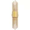 Стеклянное бра Wall lamp B2562W-B gold прозрачное DeLight Collection