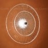 Стеклянный настенный светильник Helion 20351 круглый прозрачный