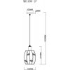 Стеклянный подвесной светильник Huston MR1690-1P черный