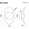 Настенный светильник Pearl SL6229.211.01 белый ST Luce