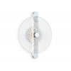 Стеклянный настенный светильник High Light LH31141 круглый прозрачный Ambrella
