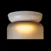 Стеклянный потолочный светильник Totem 10466 Smoke matte цилиндр Loft It
