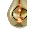 Стеклянный подвесной светильник Alba VL1654P01 цвет золото Vele Luce