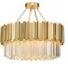 Стеклянная подвесная люстра Barclay MD19090002-8A прозрачная DeLight Collection
