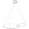 Подвесная люстра Relation 10230/2LED White круглая белая Escada