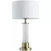 Интерьерная настольная лампа Аделард 642031601 цилиндр белый MW-Light