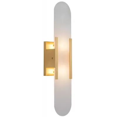 Светодиодное бра Wall lamp F037/L gold/white DeLight Collection
