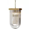 Стеклянная подвесная люстра  62GDM-8056-320 прозрачная Garda Decor