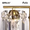 Хрустальное бра Axis CL313413 цилиндр прозрачное Citilux
