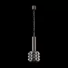 Стеклянный подвесной светильник Rock Me MOD027PL-01N цилиндр серый Maytoni