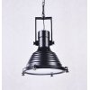 Подвесной светильник Botti LDP 708 BK конус черный Lumina Deco