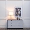 Интерьерная настольная лампа  22-87529 цилиндр серый Garda Decor