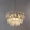 Хрустальная подвесная люстра Nicoletta A1051SP-8CC прозрачная Artelamp