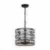 Хрустальная подвесная люстра Chiarezza SL665.403.04 прозрачная ST Luce
