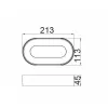Настенный светильник уличный Sidney W3491S-3K Oasis Light