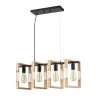 Подвесной светильник Copeland VL6222P04 бежевый Vele Luce