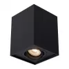 Точечный светильник Tube 22953/01/30 куб черный Lucide