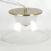 Стеклянный подвесной светильник Dearborn LSP-7061 прозрачный Lussole