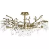 Стеклянная потолочная люстра Coral 10351/800C AB прозрачная Loft It