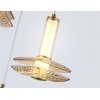 Стеклянный подвесной светильник High Light LH31011 цвет янтарь Ambrella