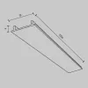 Декоративная накладка Accessories for tracks Unity TRA001DO-1W Maytoni