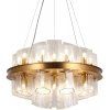 Стеклянная подвесная люстра BRCH9191 BRCH9191-AB прозрачная DeLight Collection