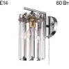 Хрустальное бра Axis CL313411 прозрачное цилиндр Citilux