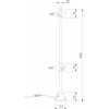 Наземный светильник Rone 35175/F черный черный цилиндр Elektrostandard