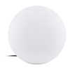 Наземный светильник Monterolo 98102 форма шар белый Eglo