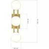 Настенный светильник Monro SL6610.201.03 круглый белый ST Luce Настенный светильник Monro SL6610.201.03 круглый белый ST Luce