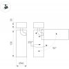 Точечный светильник GABI SURFACE FLAP 052349 Arlight
