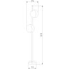 Наземный светильник PAR 35161/F черный форма шар белый Elektrostandard