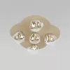 Стеклянный потолочный светильник Lava Sabia 11475 Lava Sabia форма шар бежевый TK Lighting