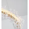 Стеклянный подвесной светильник Лаура 08242,36A круглый прозрачный Kink Light