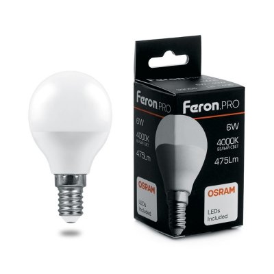 Лампочка светодиодная  38066 Feron