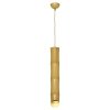 Подвесной светильник  LSP-8564 цилиндр желтый Lussole